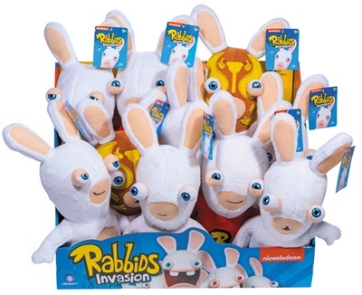 rabbids invasion stuffed animals