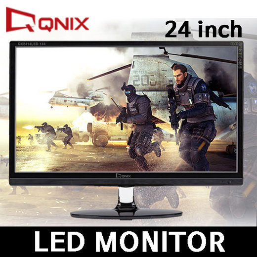 QNIX QX2414 LED MULTI 24インチ 144hz フルHD - ディスプレイ、モニター