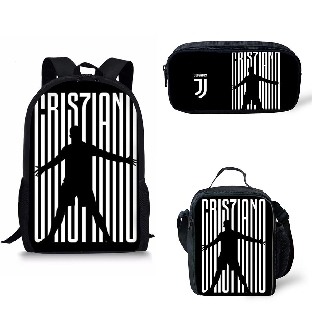 juventus school bag