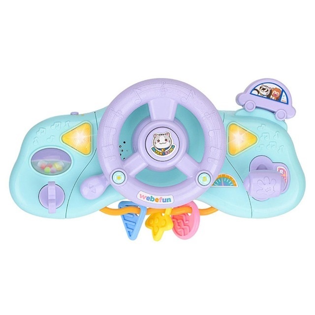 baby steering wheel toy