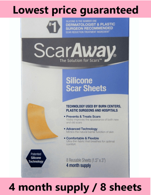 where can i get silicone scar sheets