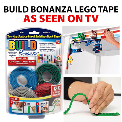 build bonanza lego tape