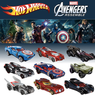 hot wheels marvel collection