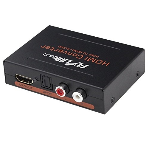 Flylinktech Hdmi音声分離器 コンバーターhdmi Spdif 信号変換器 光デジタル アナログステレオ出力対応 Hdmi 分配器 スプリッターps3 Ps4 Blu Ray Play Starstore ヤマダモール店