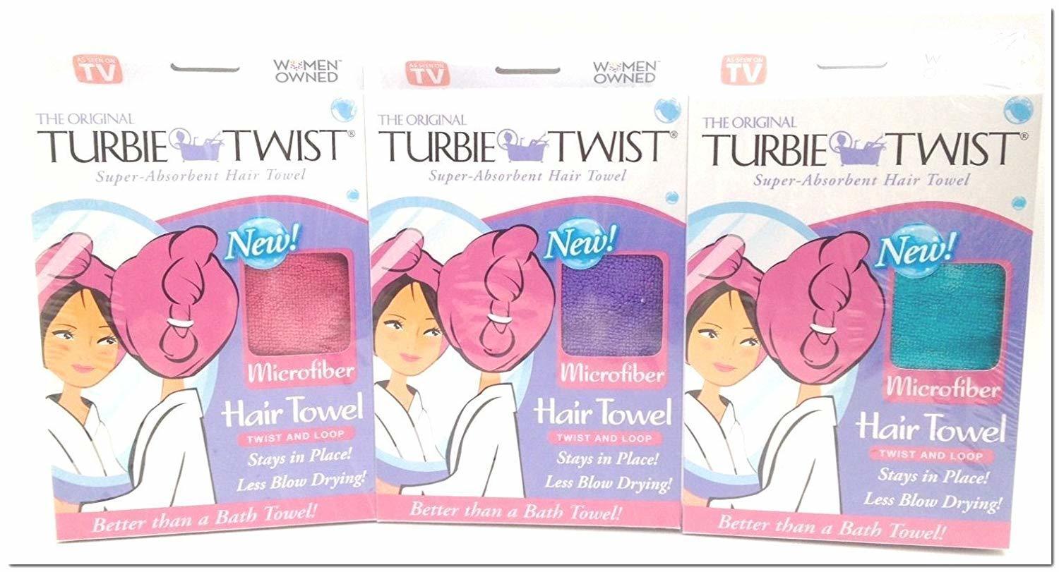 Qoo10 Turbie Twist Microfiber Super Absorbent Hair Towel Pink