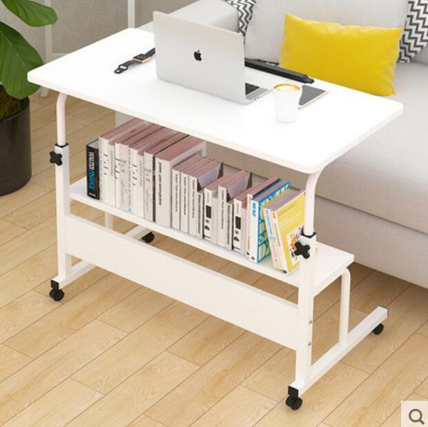 Computer Desk Mobile Simple Home Desk Bedroom Bed Lazy Table Dormitory Small Table Simple Student Be