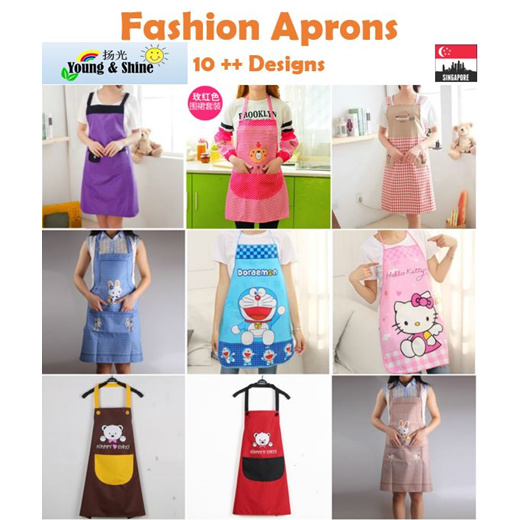 Qoo10 Fashion Aprons Kitchen Dining