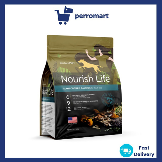 Qoo Nur N Nurture Pro Nourish Life Salmon Formula For Adult Pet Care