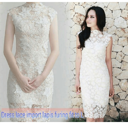 Brokat mini clearance dress