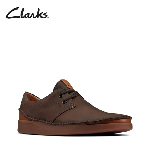 clarks mens leather golf shoes