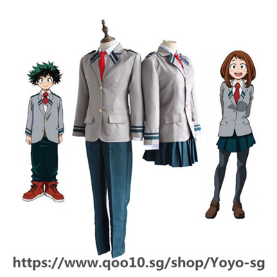 Anime Boku No Hero Academia Midoriya Izuku Bakugou Katsuki Ochaco Uraraka Cosplay Costume My Hero Ac - recent codes for boku no roblox