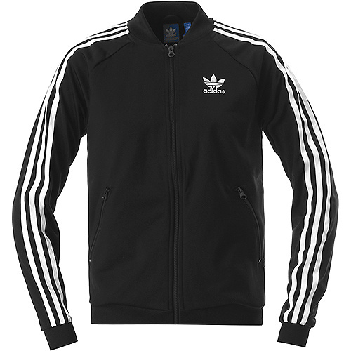 adidas supergirl black track jacket