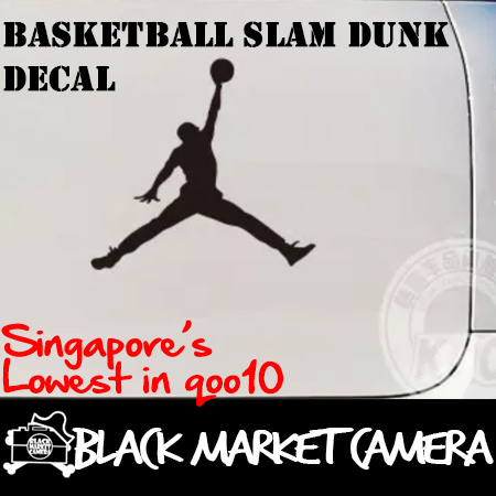 Qoo10 Bmc Car Accessories Michael Jordan Decal Basketball Slam Dunk Automotive Industry