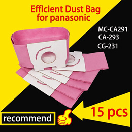 5PCS Vacuum Cleaner Dust Bag for Karcher WD3 WD3200/Rowenta RB88
