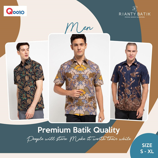 Qoo10 -   Rianty Batik Men Sale - 45% Off - Men Batik Shirts 