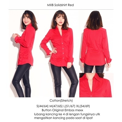 MXB SolidShirt Red