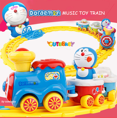 doraemon train toy