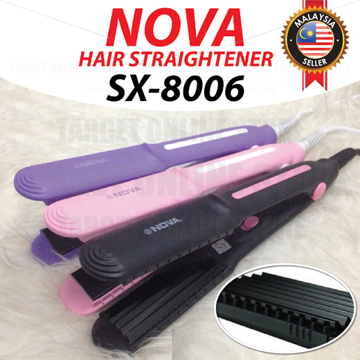 Qoo10 - Nova SX 8006 Hair Iron Wave Plate 360° Swivel Cord Beauty Care  Styler : Home Electronics