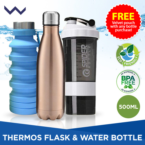 Qoo10 - Thermos Water Bottle : Kitchen & Dining