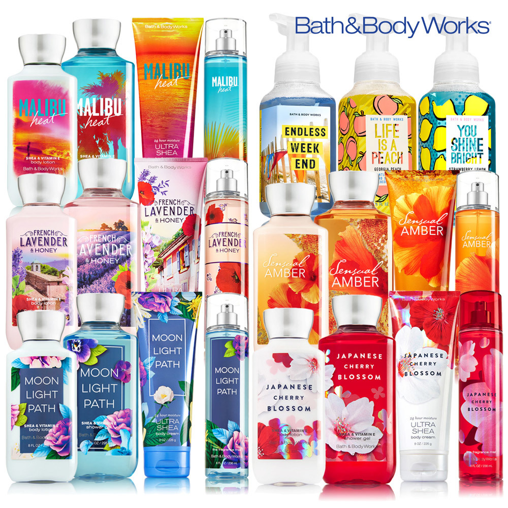 bath and body works items