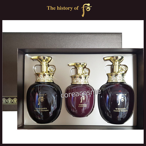 Qoo10 - The history of whoo Whoo Spa Essence Hair 3pcs Set /  (Shampoo/Risnce) : Hair Care