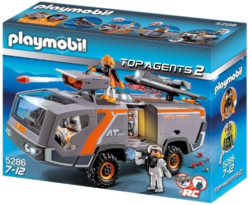 playmobil spy truck