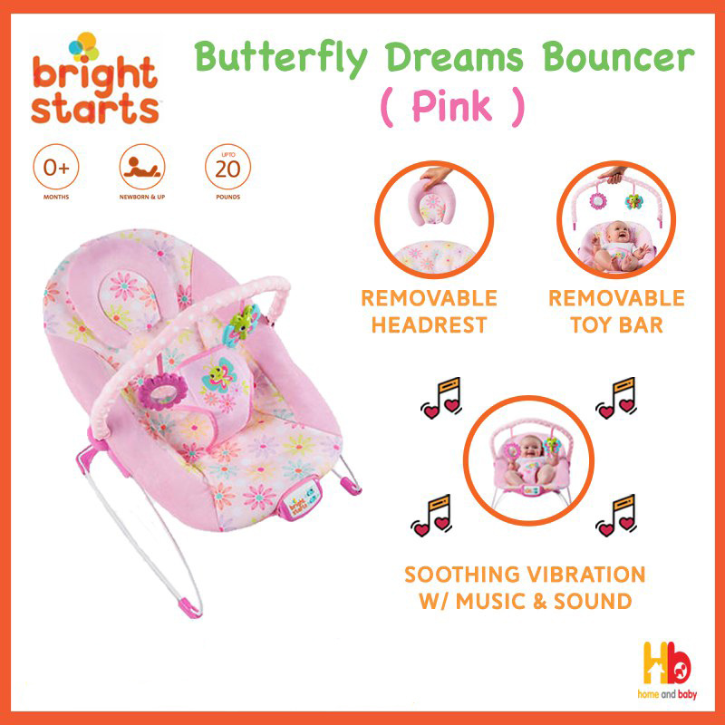 bright starts butterfly dreams bouncer