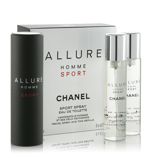 Qoo10 - CN Allure Homme Sport Twist Spray Set 20ml + 2 Refills : Perfume &  Luxury Beauty