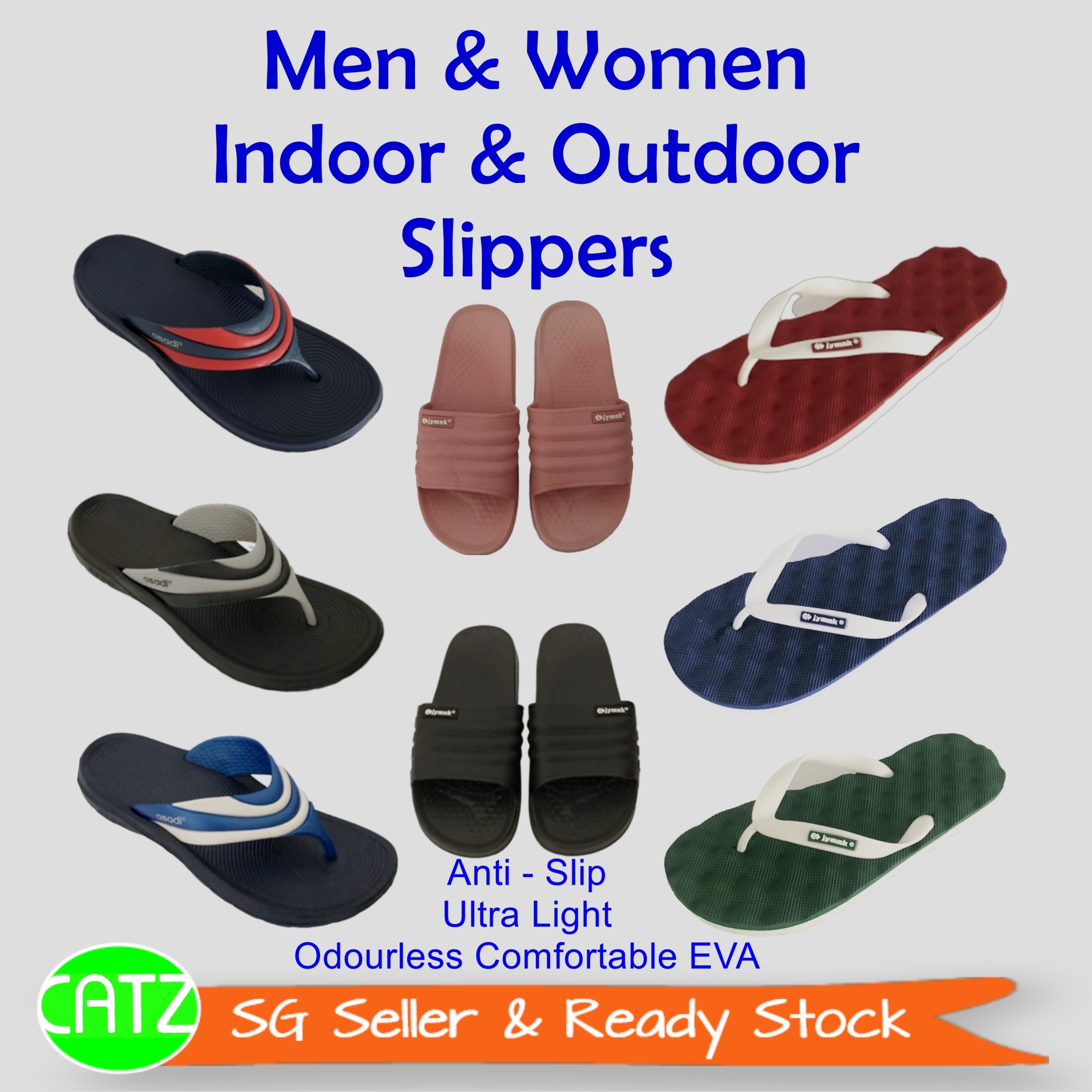 Qoo10 - Men \u0026 Women Slippers : Men's 