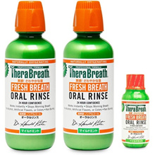 Japan Direct Delivery TheraBreath (Cerables) Cerables Oralinse Mild Mint 2 Bottles Set M With Mini Bottle 473ml×2 Bottles Included as a Gift