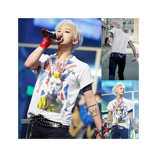 Qoo10 Pita Lange Short Sleeve T Shirt T Shirt Coup D Etat G Dragon Crook Cd Dvd