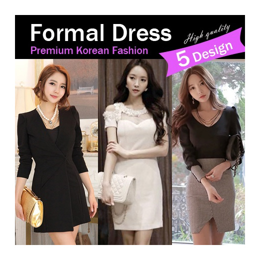 semi formal korean style