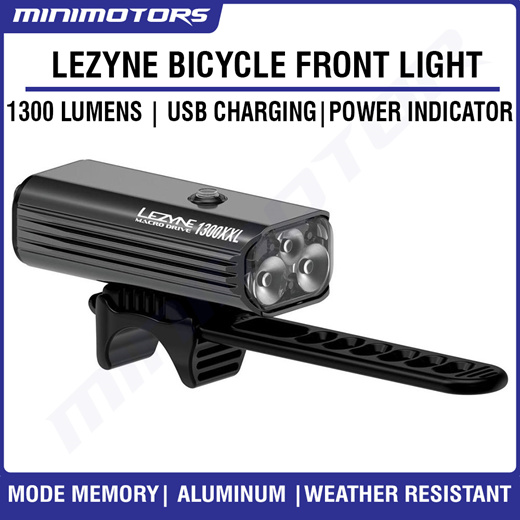 lezyne macro drive 1300xl front