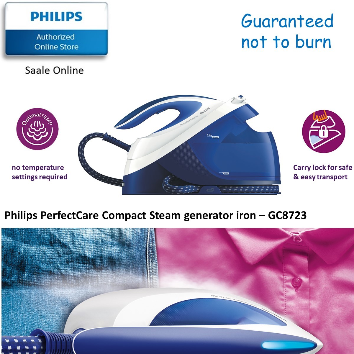 jenis iron philips