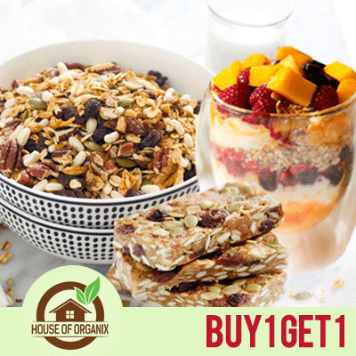 1 + 1 Makanan Diet Gak Pake Ribet//Paket Lengkap//Antioxidant Muesli