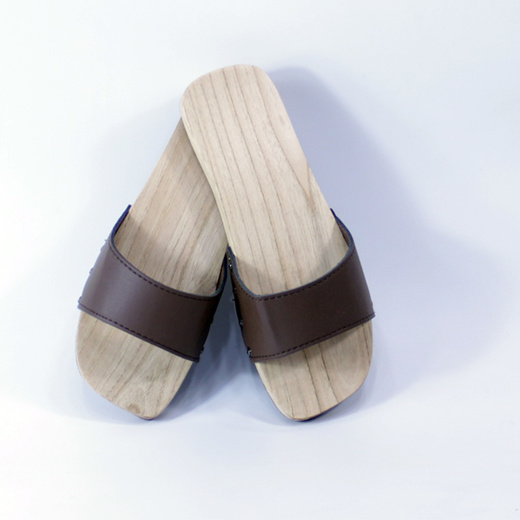 wooden shoe slippers