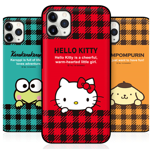 Qoo10 Hello Kitty Friends Check Mirror Card Case Iphone 12 Pro Pro Max 12 Mi Mobile Accessori