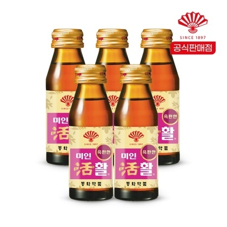 Dongwha Pharmaceutical Miinhwal 75ml 50 bottles/drink/drink