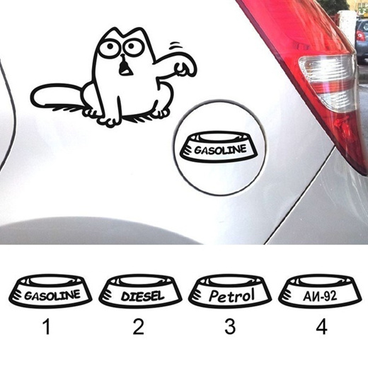 cartoon vinyl car stickers