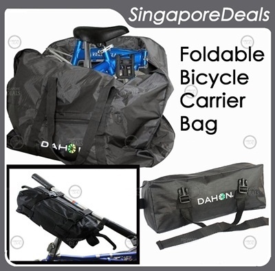 folding bike carrier bag