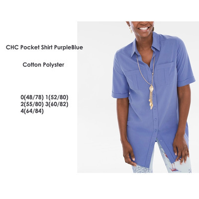 CHC PocketShirt PurpleBlue