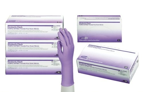 kimberly clark purple nitrile xtra