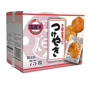 Sekiguchi Brewing Tsukeyaki Senbei Japanese Rice Crackers 75 Pieces