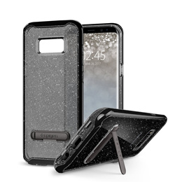 Spigen Crystal Hybrid Glitter Galaxy Note 8 Case Water-Mark Free TPU Magnetic Metal Kickstand