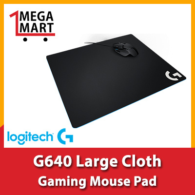 Qoo10 Logitech G640 Large Cloth Gaming Mouse Pad 1 Year Warranty Computer Game