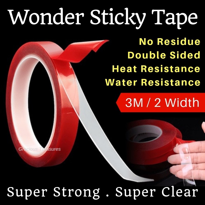 water resistant double sided tape