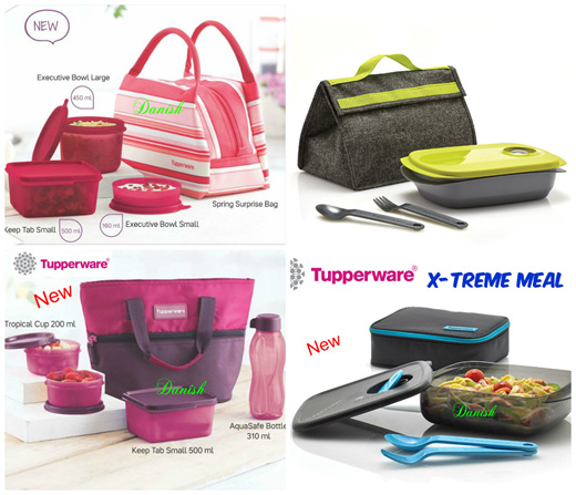 tupperware lunch box for kid with bag