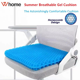 Gel Seat Cushion Non-slip Breathable Comfortable Honeycomb Cushion For Car Office Chair Wheelchair