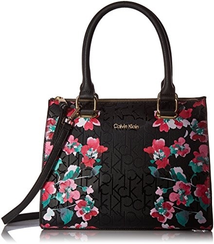 calvin klein floral luggage