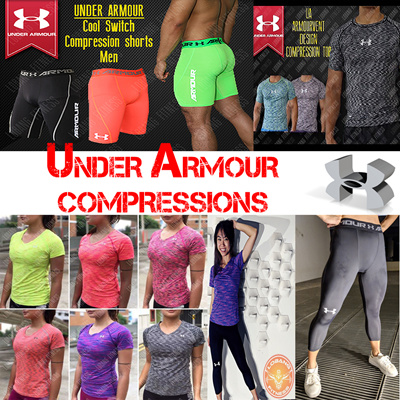 under armour coolswitch compression shorts